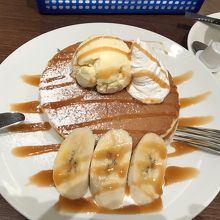 バナナキャラメルパンケーキだったかなぁ～