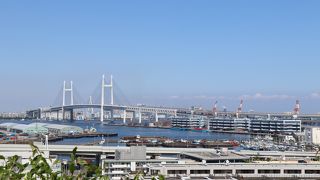 ベイブリッジが一望 