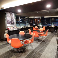 朝食場所になる１階ロビー