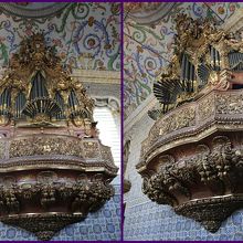 『サン・ミゲル礼拝堂』のパイプオルガン