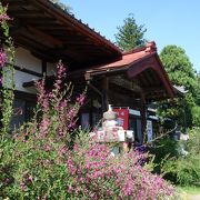 長瀞七草の萩のお寺