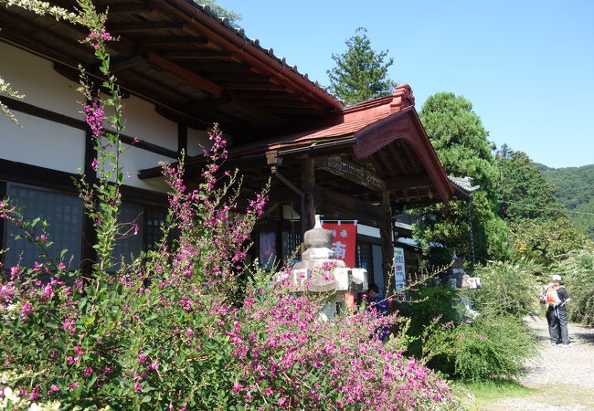 長瀞七草の萩のお寺