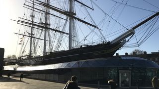 グリニッジ・ピアを降りてすぐ