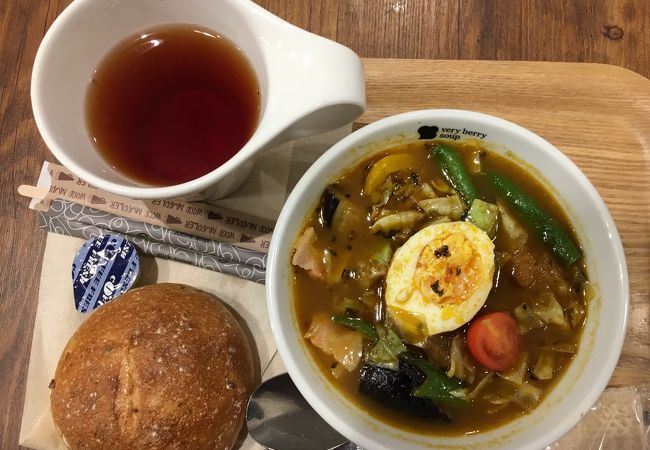 具沢山あったかスープ！