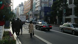 おしゃれなお店が多い