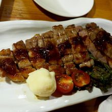 牛ロース網焼き　1100円