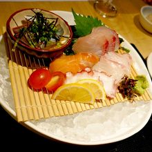 刺身5種　1580円