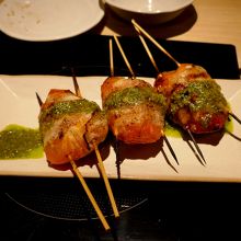 モッツァレラチーズのトマト巻だったかなあ