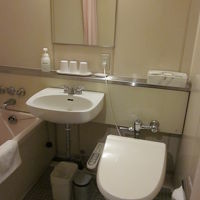 ユニットバスルームは昭和のタイプでした