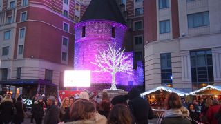 ライトアップされていた