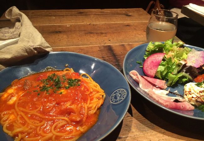 ランチプレートが嬉しい。