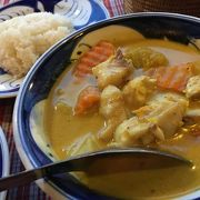 カレーが有名らしいです