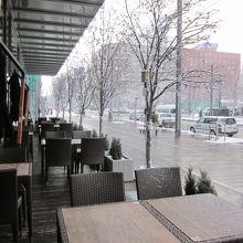 オープンエアーでお茶したい！