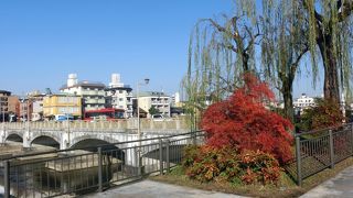 むき出しのコンクリート橋