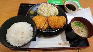 東京直前に腹ごしらえ