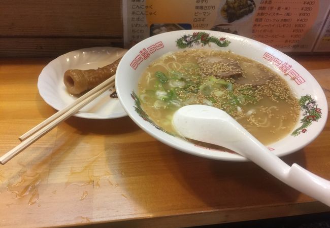 屋台のラーメン屋