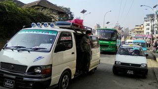 便利なバス乗り場