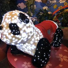 ライトアップパンダカー