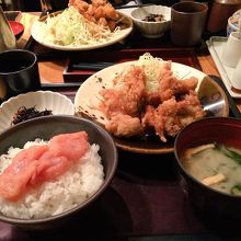 唐揚げ定食