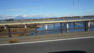 栃木から茨城に流れる川