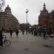 アムステルダム市立劇場前の広場