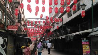 チャイナタウンですがインド系多し