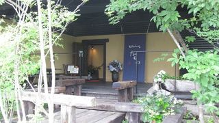 雰囲気のよい店内です。