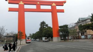 ずっと遠くからも目立つ