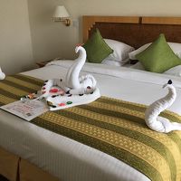 ハネムーンベッドメイクをしていただきました