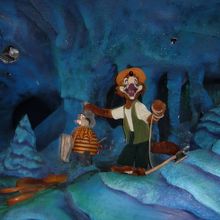 きつねどんに捕まったうさぎどん！