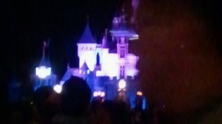 香港ディズニー閉園のときに。