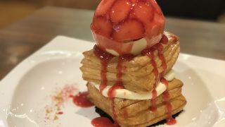 食べてみたかった苺パイ