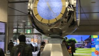 待ち合わせ場所にもなります！