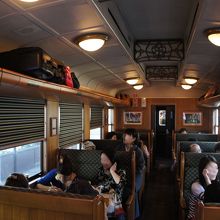 SL人吉車内