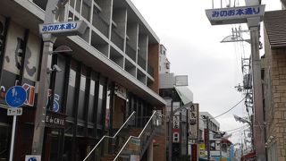 箕面駅すぐの商店街