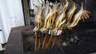 岩魚焼きをいただきました