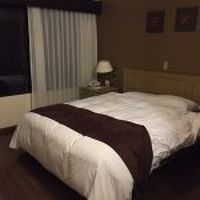 うれしい大型ダブルベッド。