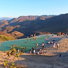 Hierve el Agua（イエルベ・エルアグア