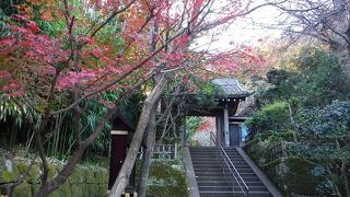 円覚寺の奥の静かな黄梅院