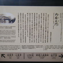 六義園 内庭大門説明文