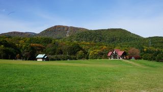 岩手山の山麓に整備された森林公園