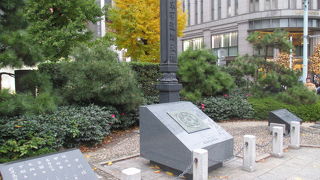 元々は東京市の道路元票があったところ。