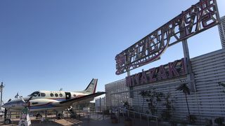 宮崎空港の展望デッキ