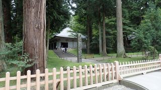 中尊寺のメインはここ