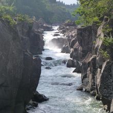 水の流れがきれいでした