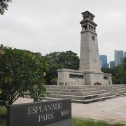 マリーナベイ近くの公園