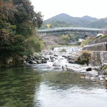 仁比山公園と城原川