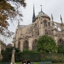 ノートルダム大聖堂の裏側が見られる！