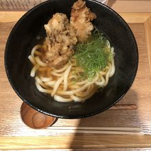 鶏天うどん