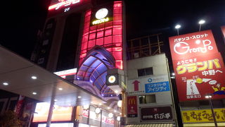 中野北口真正面の商店街